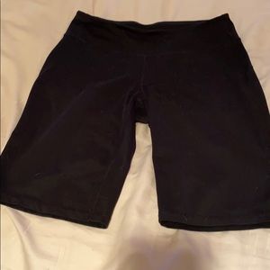 Zella shorts size small bike/black